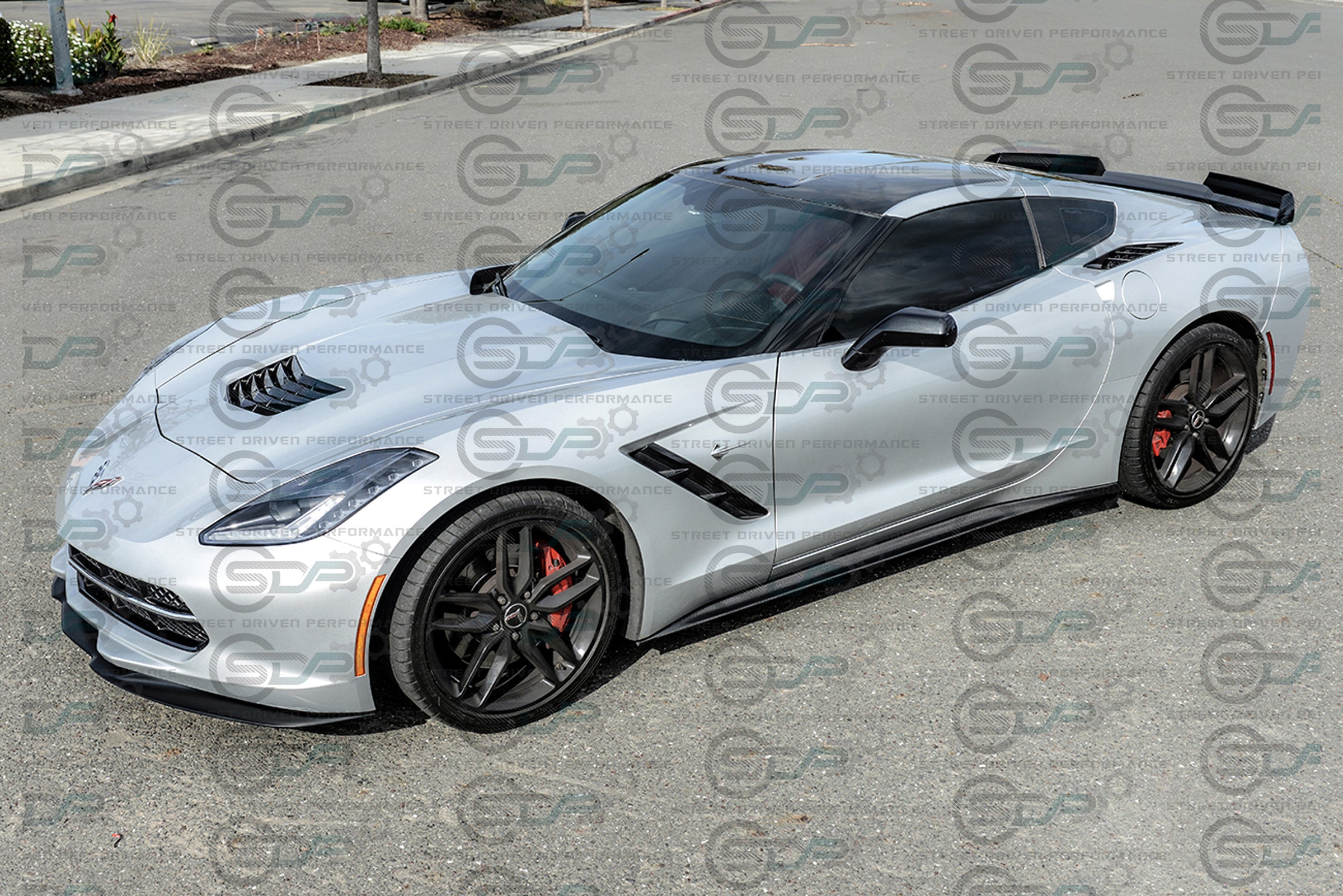 2014-2019 C7 Corvette - Z51 Aero Package - Front Lip Splitter / Ground Effects